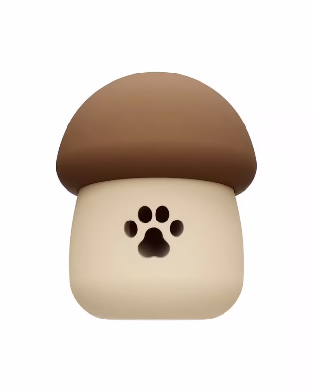 Mushroom Dispenser Enrichment Dog Toy