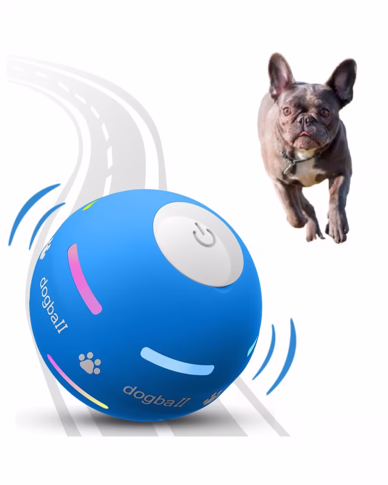 ZoomieBall Frenchie Smart Toy blue