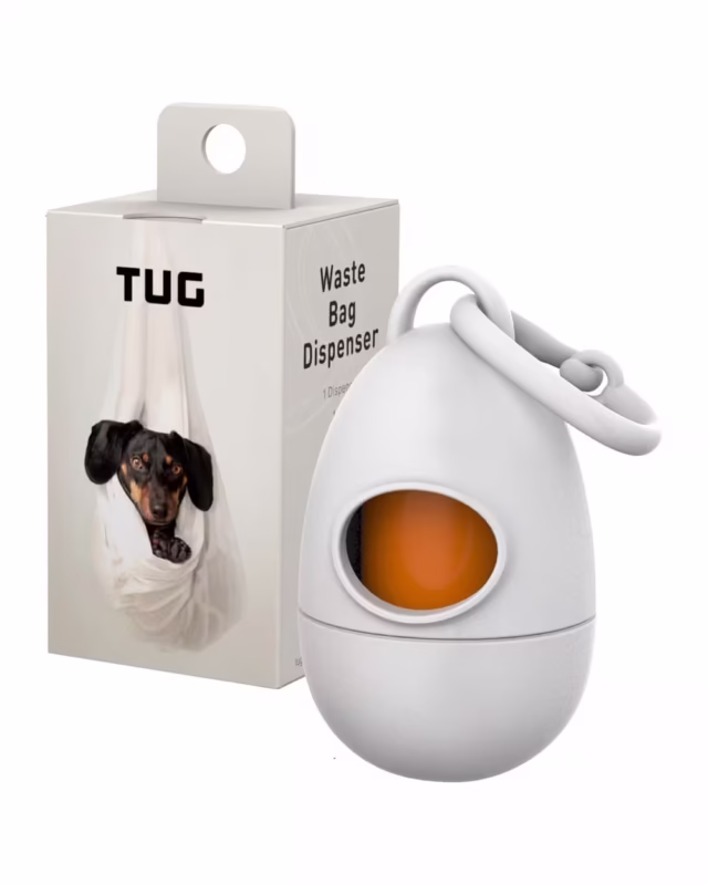 Elegant waste bag dispenser