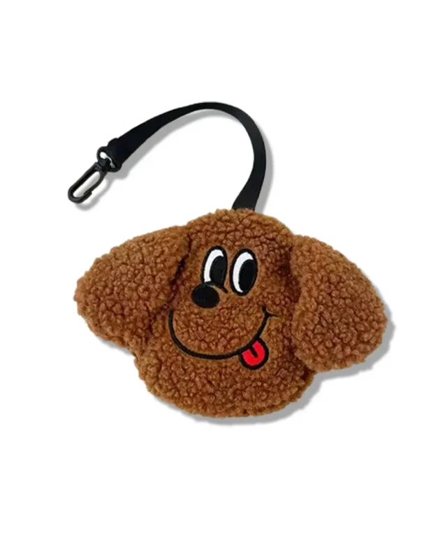 PoochPuff Brown Poop Bag Holder
