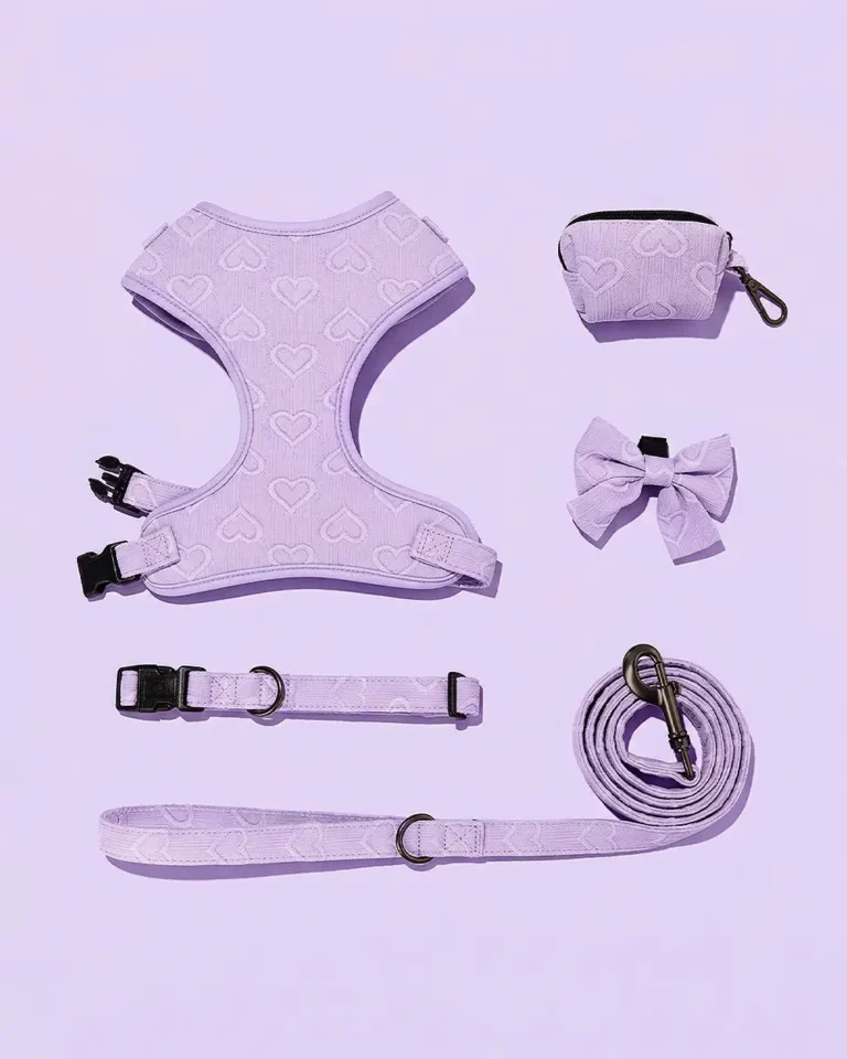 In-Love Jacquard Frenchie Harness Set