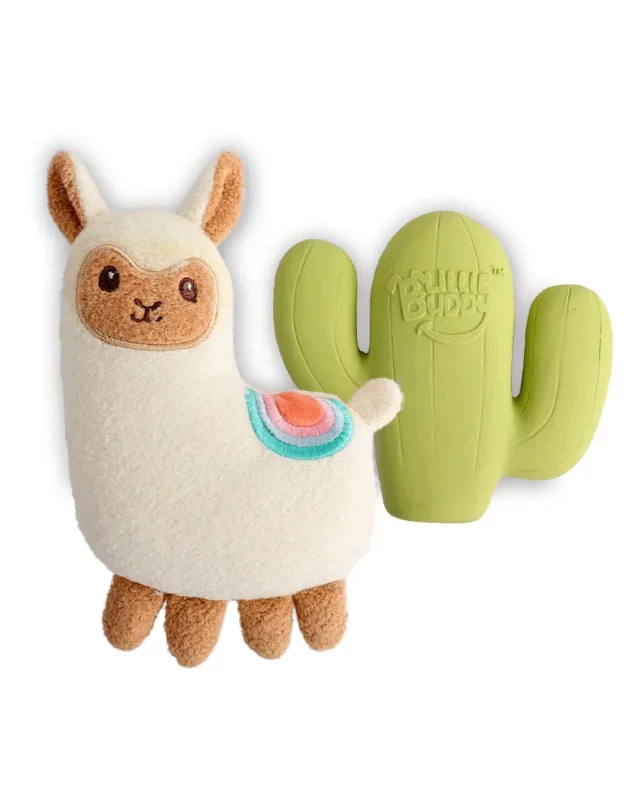 Jungle Frenchie Chewing Dog Toy Llama