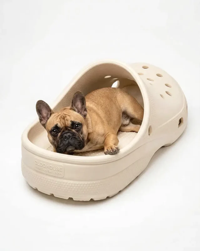 Cloghouse Frenchie Designer Dog Bed